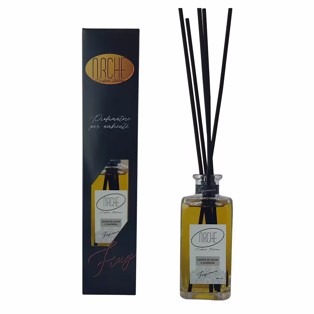 Diffusore con bastoncini Zagara blossom e Gardenia