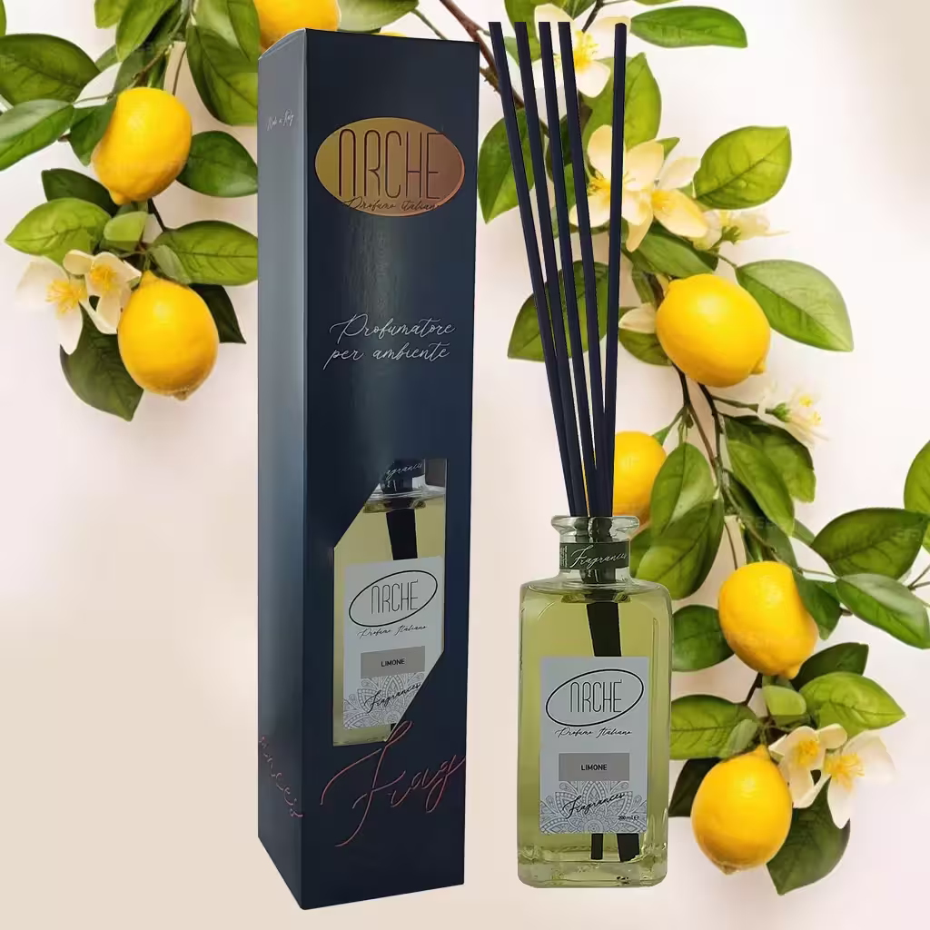 Fragranza con bastoncini al Limone