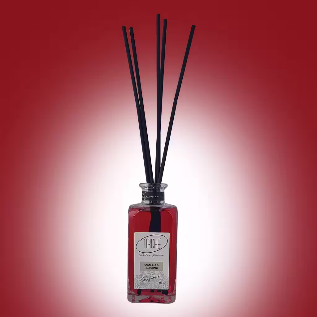 Profumo con bastoncini Cannella e Melograno