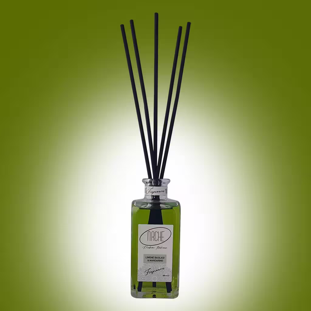 Profumo con bastoncini Limone Basilico e Mandarino