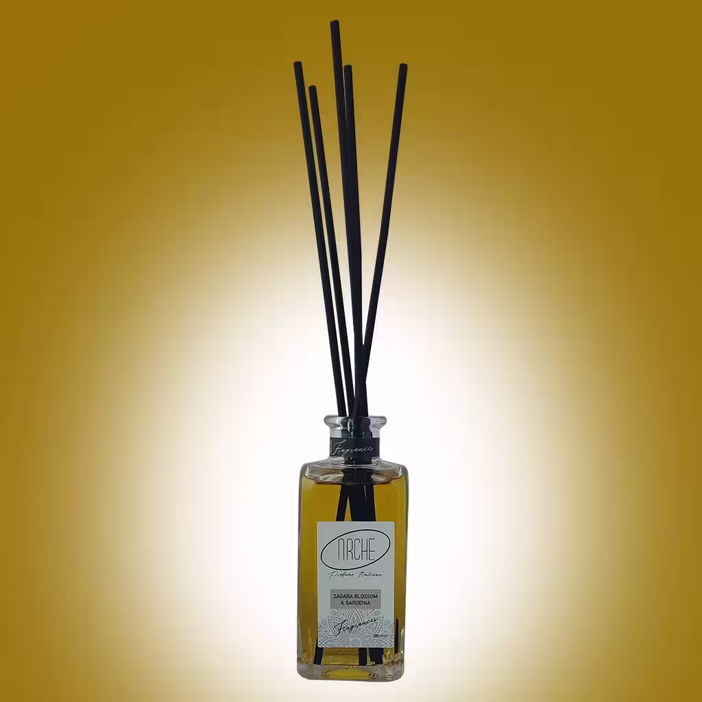 Profumo con bastoncini Zagara blossom e Gardenia